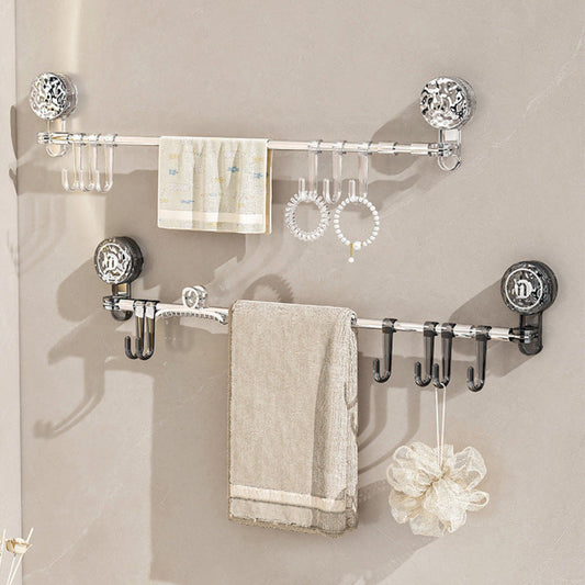 Wall-Mounted Storage Solution with Suction Cups – No Drill Required, Ideal for Kitchen and Bathroom 1