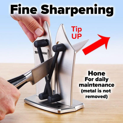 Professional Knife Sharpener with Tungsten Carbide Surface – Compact and Durable for All Blade Types 3