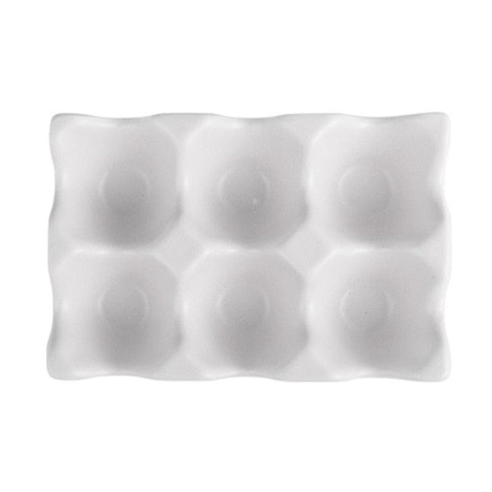 Elegant Ceramic Egg Holder – Modern Minimalist Design for Standard Eggs 7