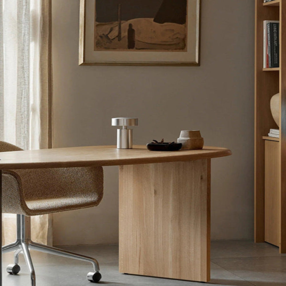 Elegant Rechargeable LED Table Lamp with Touch Control – Compact Design for Home and Office 3