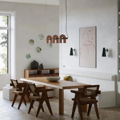 U-Shaped Linear Pendant Light with Adjustable Height – Modern Metal and Acrylic Design 2