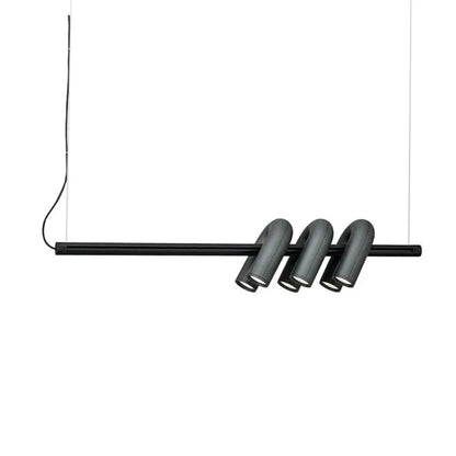 U-Shaped Linear Pendant Light with Adjustable Height – Modern Metal and Acrylic Design 6