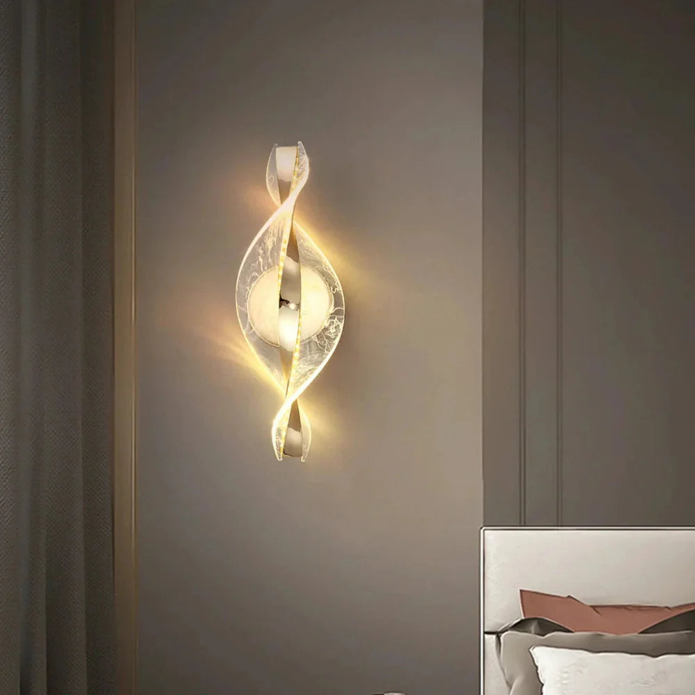 Luxurious LED Wall Light with Acrylic Design – Modern Home Lighting Fixture 4