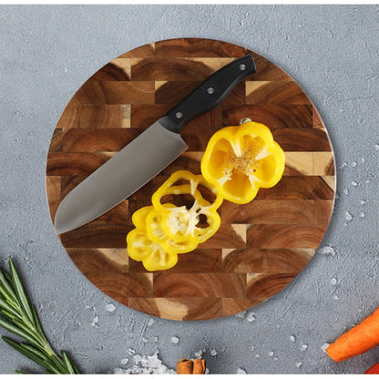 Deluxe End-Grain Cutting Board – Reversible Hardwood Design for Stylish Food Preparation 1