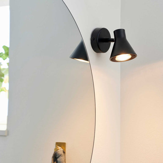 Adjustable Scandinavian Wall Spotlight with Rotatable Head – Compact Design for Task and Accent Lighting 1