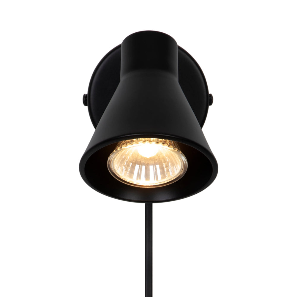 Adjustable Scandinavian Wall Spotlight with Rotatable Head – Compact Design for Task and Accent Lighting 5