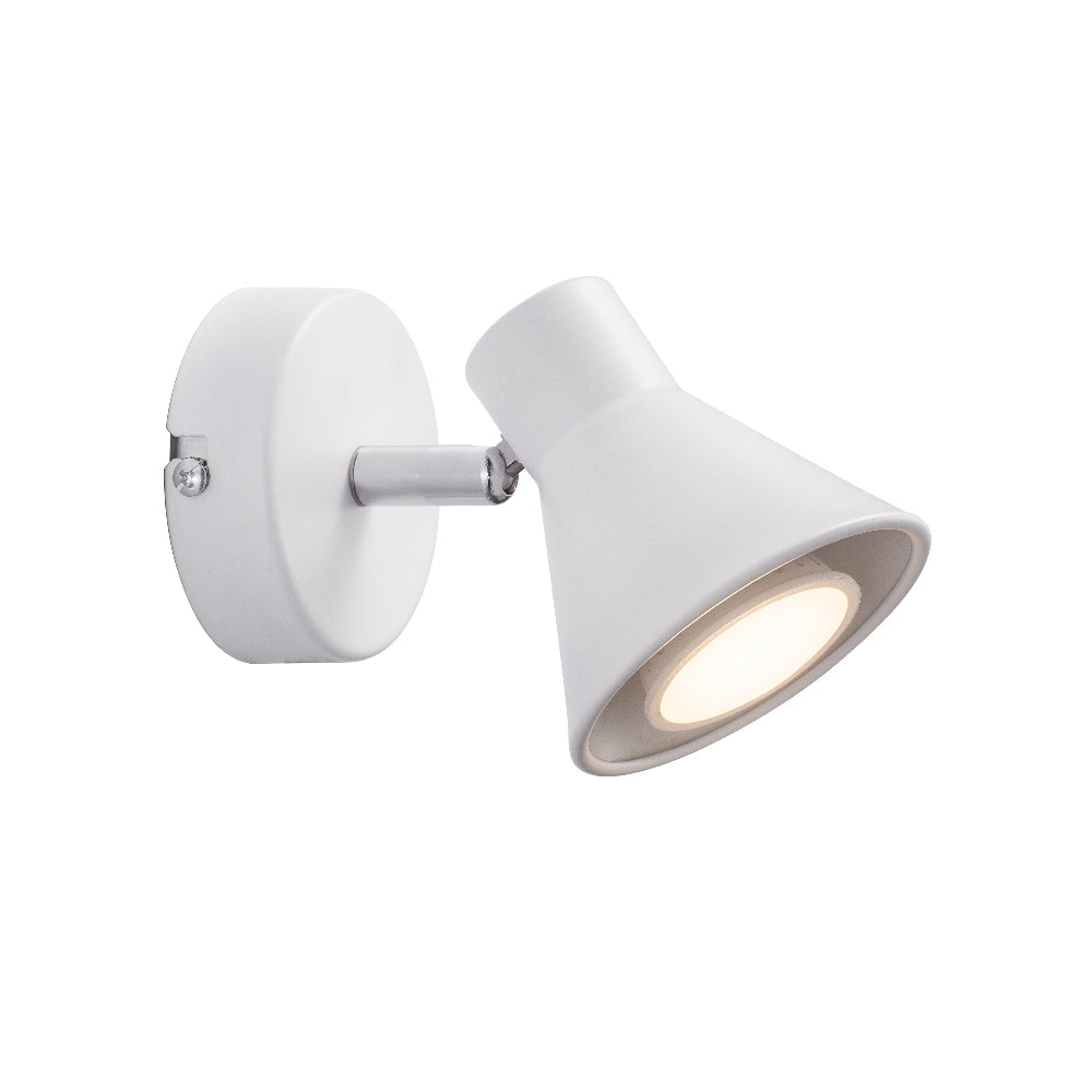 Adjustable Scandinavian Wall Spotlight with Rotatable Head – Compact Design for Task and Accent Lighting 7