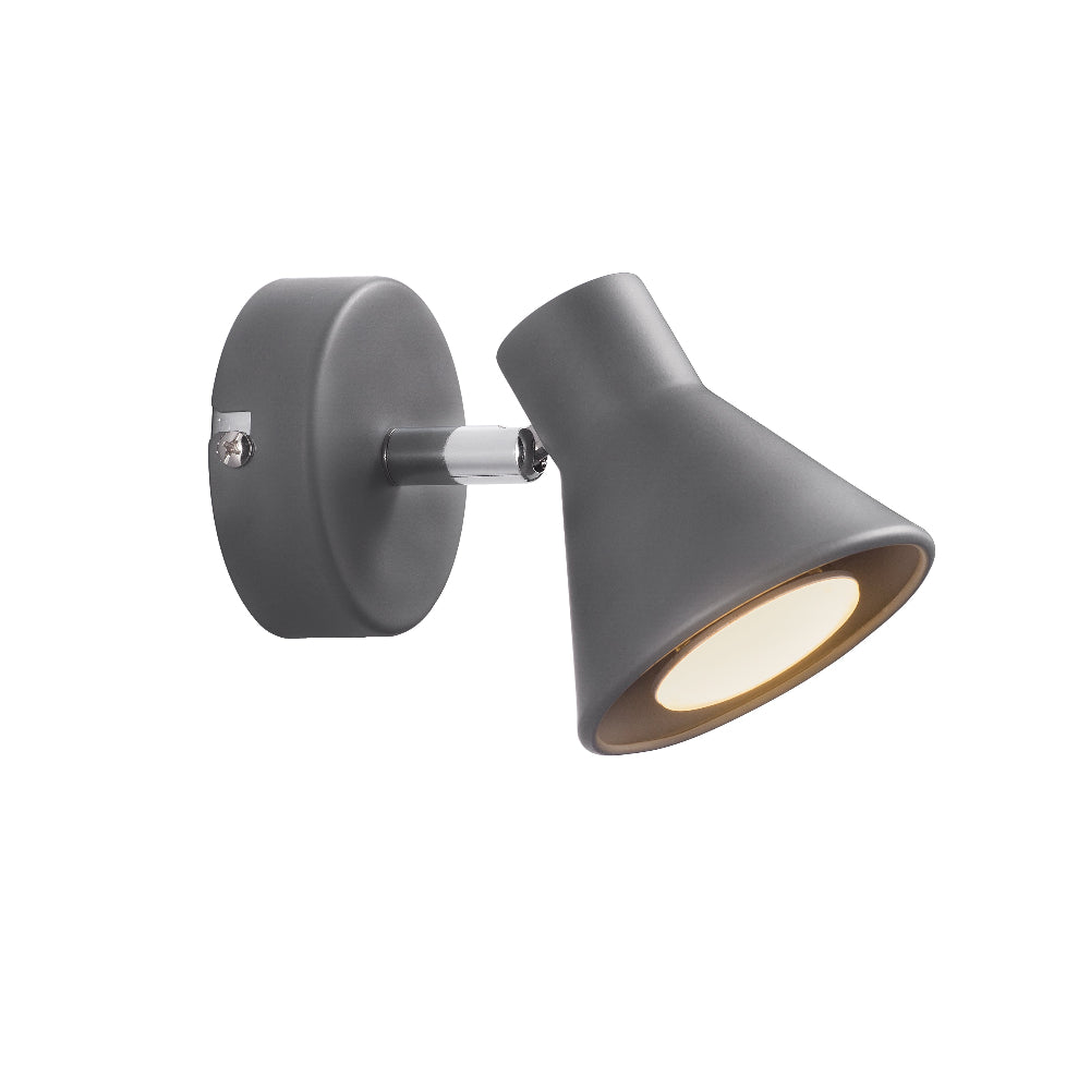Adjustable Scandinavian Wall Spotlight with Rotatable Head – Compact Design for Task and Accent Lighting 9