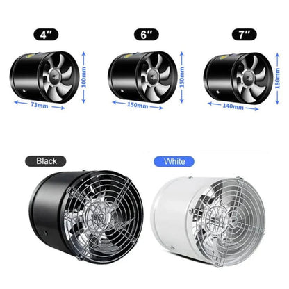 Powerful and Quiet Ventilation Fan - Compact Design for Efficient Air Circulation 6
