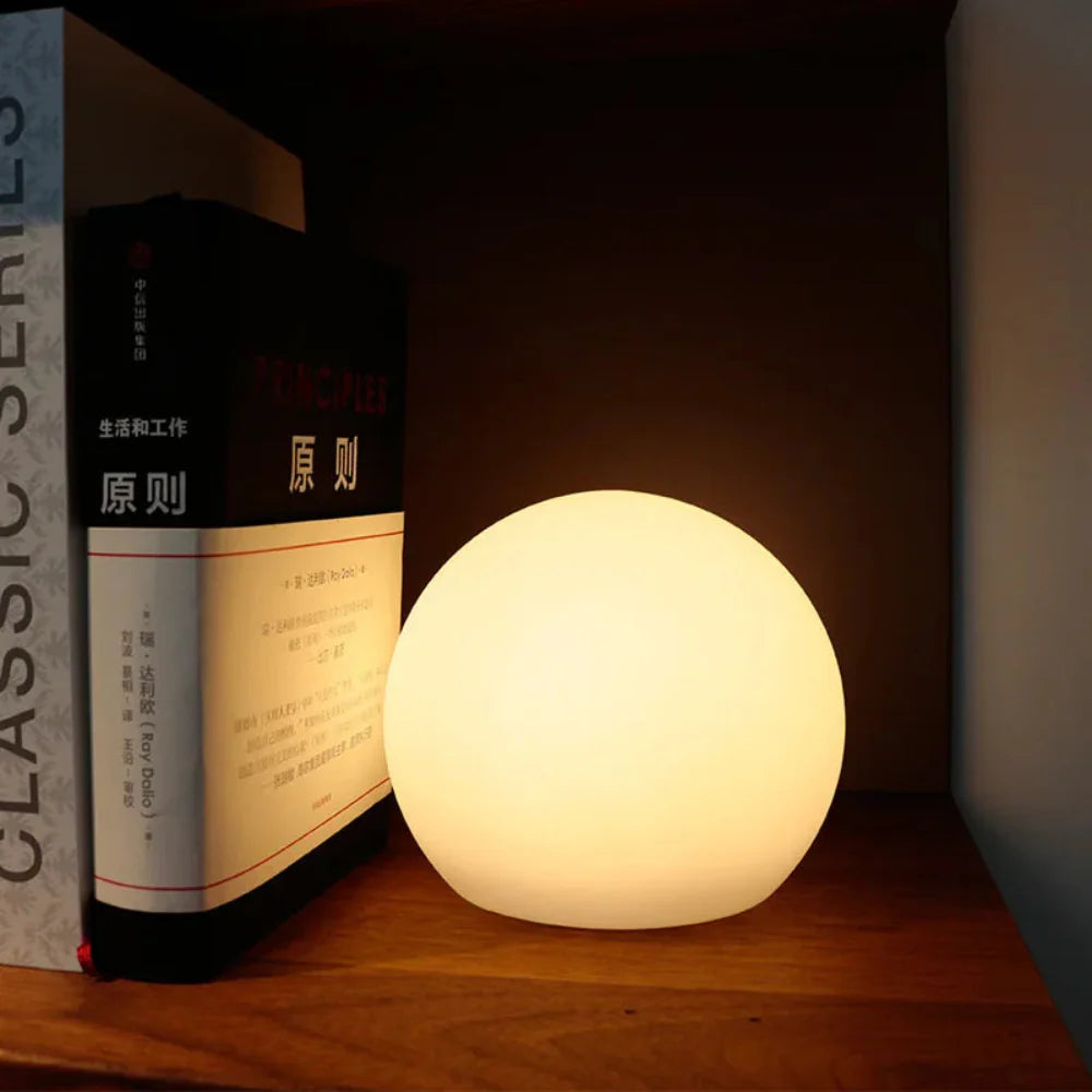 Color-Changing LED Mood Lamp – Wireless Rechargeable NovaBall with Remote Control 2