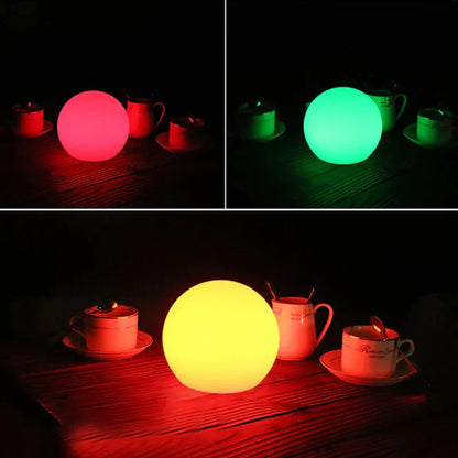 Color-Changing LED Mood Lamp – Wireless Rechargeable NovaBall with Remote Control 7