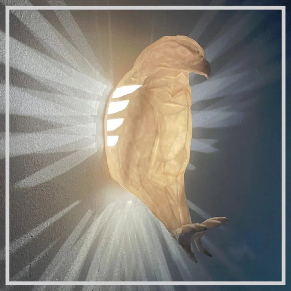 FeatherGlow Wall Night Light for Kids – Eagle and Owl Designs with Soft LED Glow 6