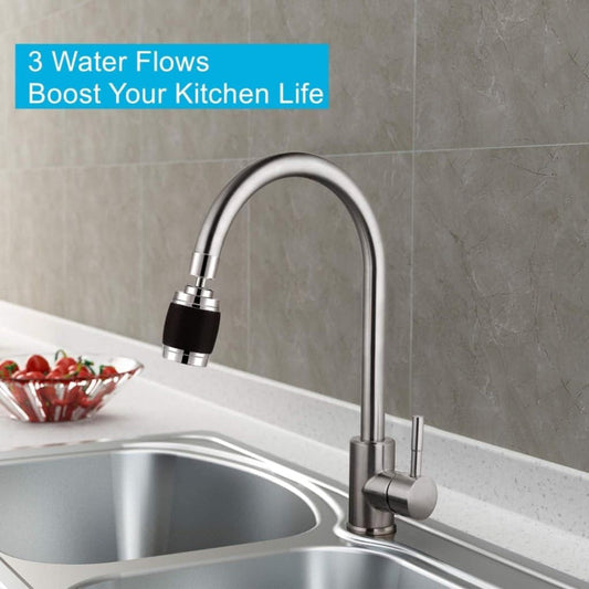 Adjustable Faucet Aerator with 3 Water Flow Modes – Versatile Kitchen and Bathroom Attachment 1