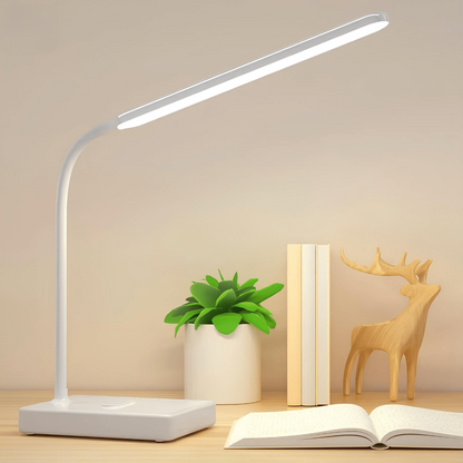Adjustable LED Desk Lamp with USB Charging – Flexible Neck and Touch Control 2