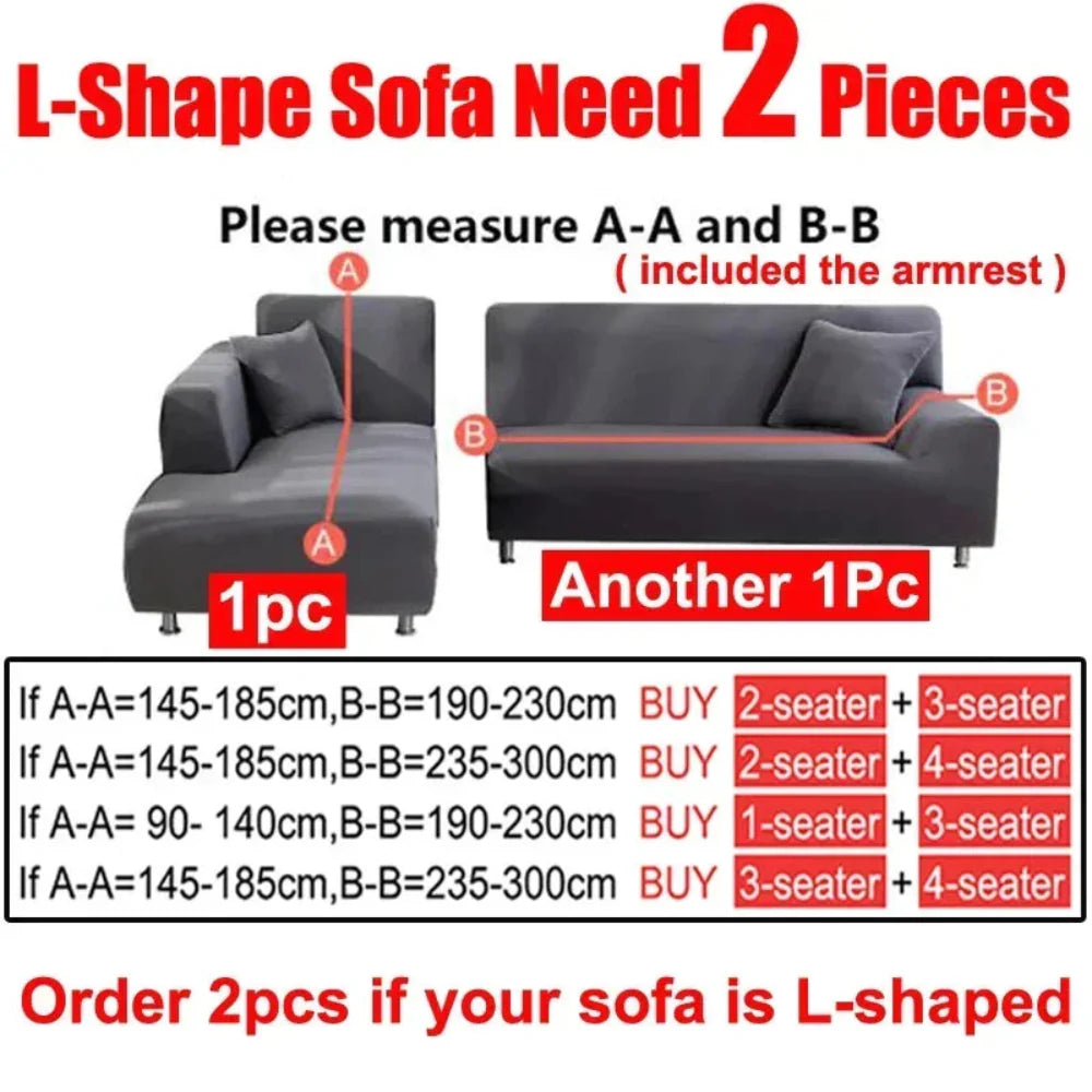 Stretch Sofa Cover for Effortless Comfort – Ultra-Stretch Fit, Machine Washable, Available in Modern Colors 13