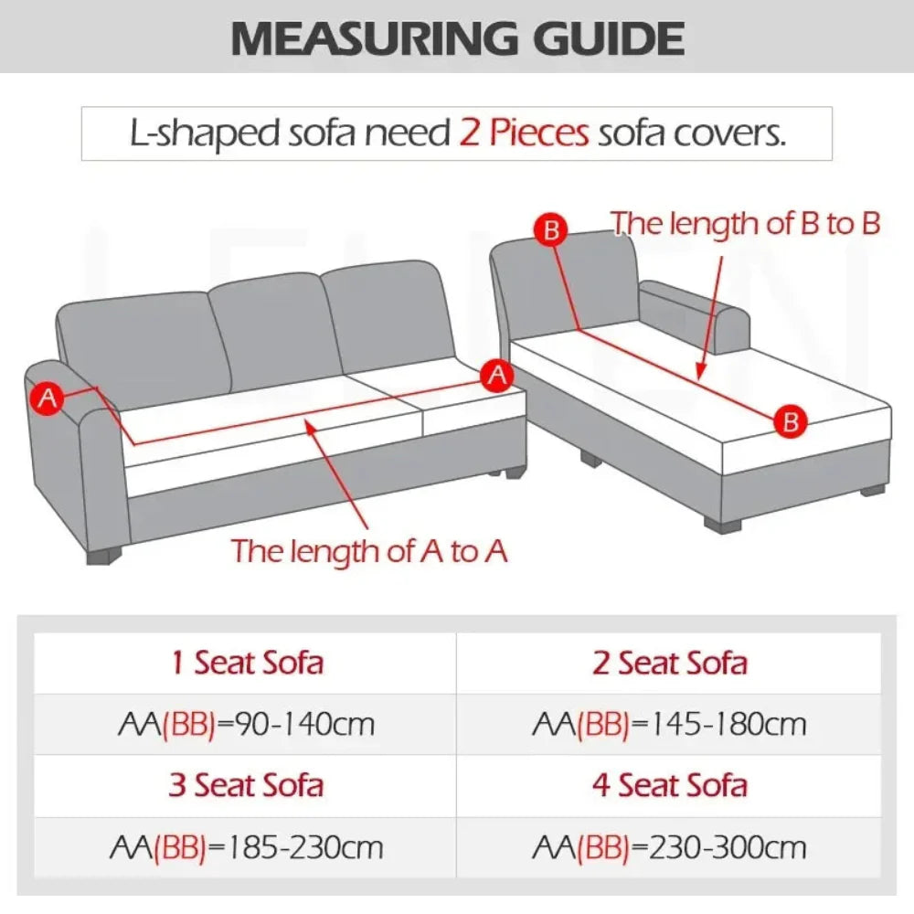 Stretch Sofa Cover for Effortless Comfort – Ultra-Stretch Fit, Machine Washable, Available in Modern Colors 14