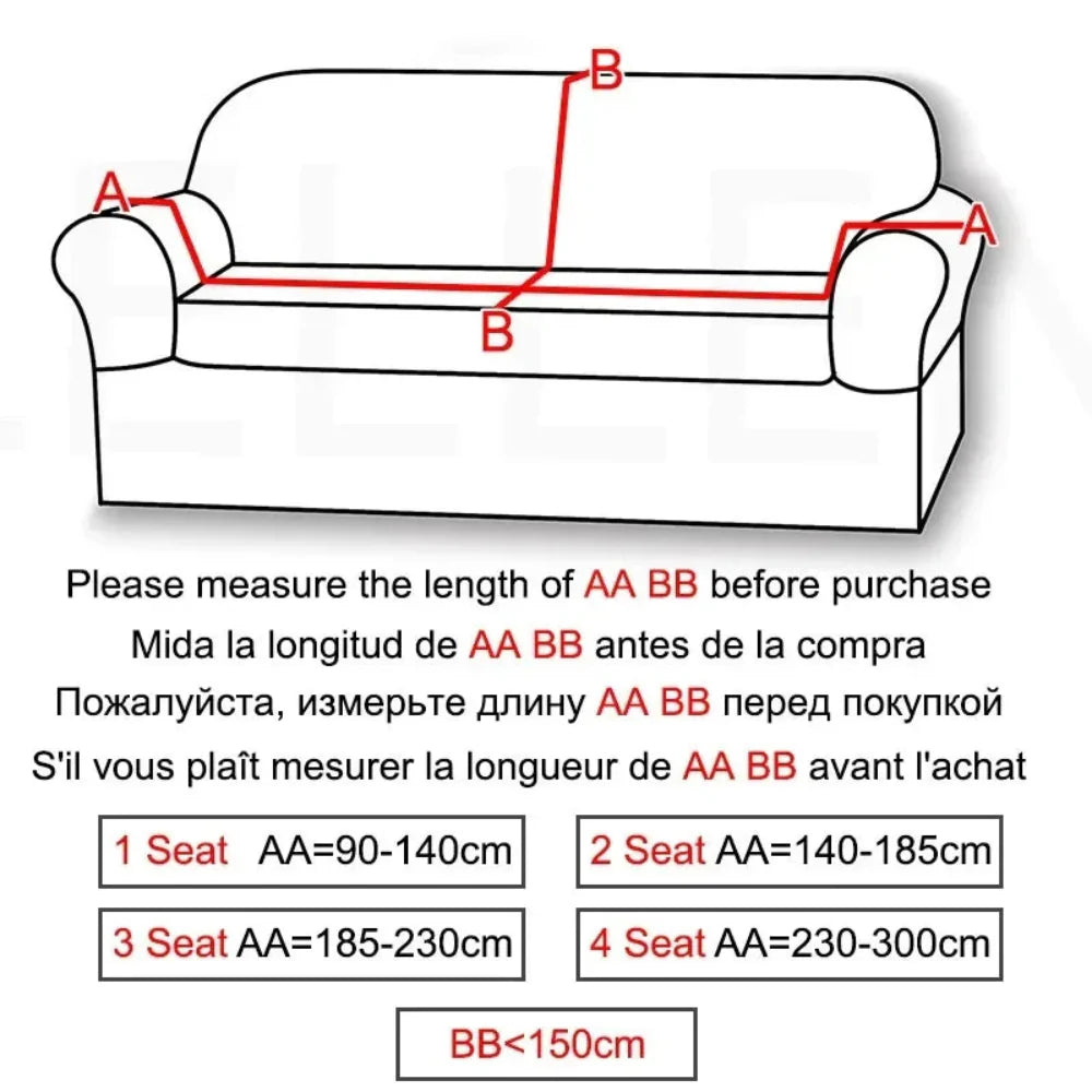 Stretch Sofa Cover for Effortless Comfort – Ultra-Stretch Fit, Machine Washable, Available in Modern Colors 15