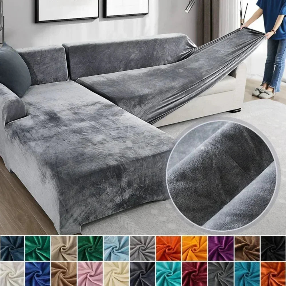 Stretch Sofa Cover for Effortless Comfort – Ultra-Stretch Fit, Machine Washable, Available in Modern Colors 18