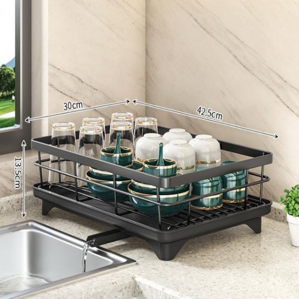 Adjustable Stainless Steel Clothes Drying Rack for Sink and Countertop – Space-Saving Kitchen Laundry Rack 12