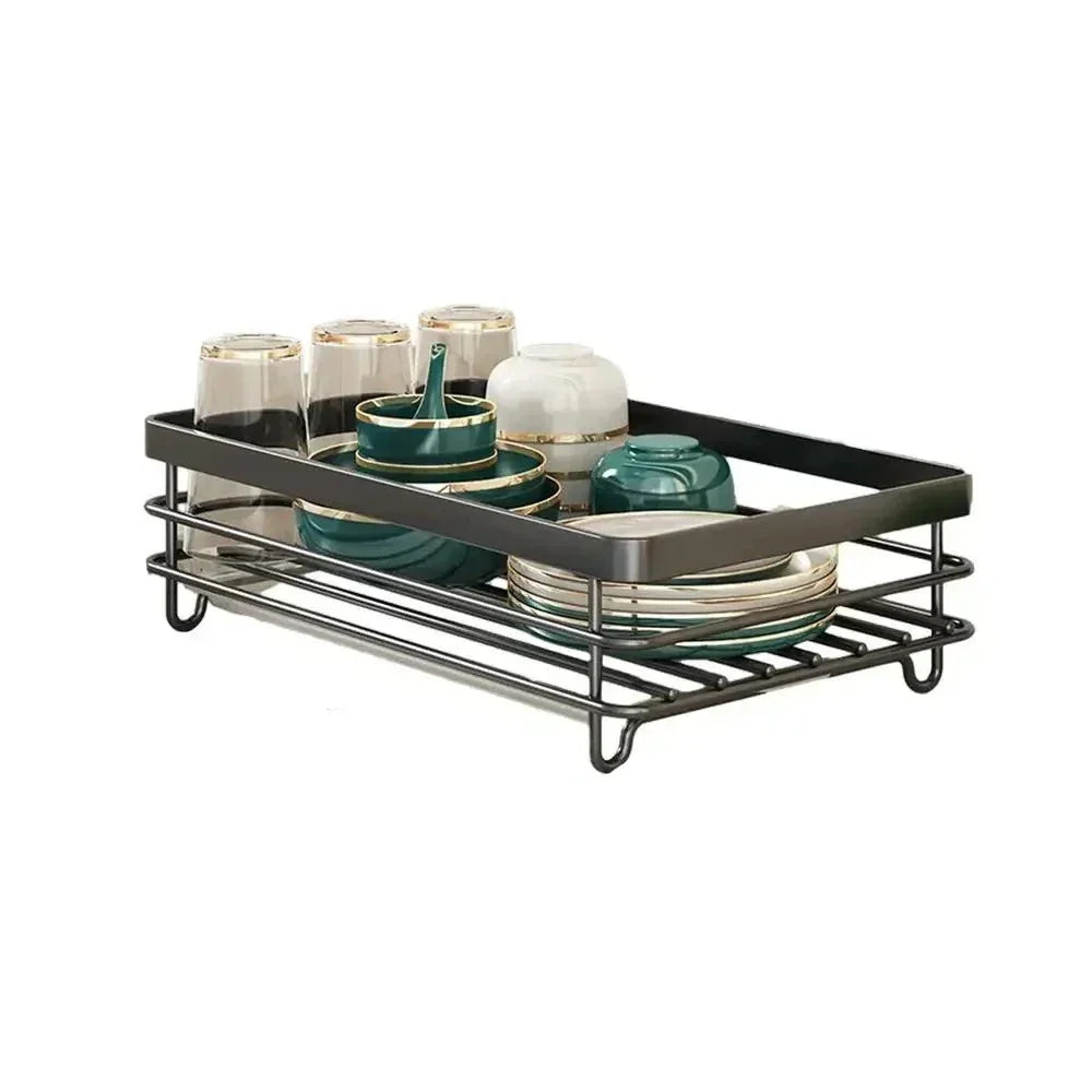 Adjustable Stainless Steel Clothes Drying Rack for Sink and Countertop – Space-Saving Kitchen Laundry Rack 6