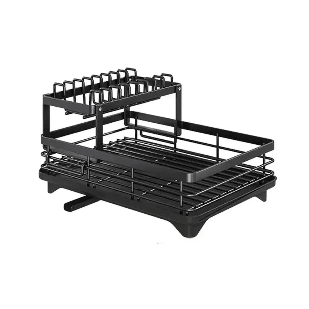 Adjustable Stainless Steel Clothes Drying Rack for Sink and Countertop – Space-Saving Kitchen Laundry Rack 7