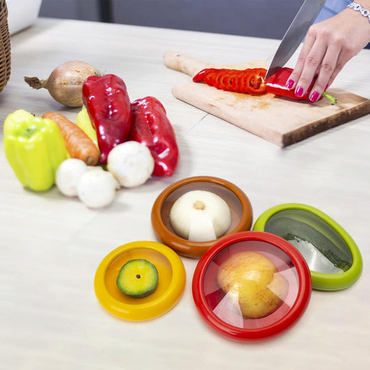 Reusable Silicone Food Covers – Flexible, BPA-Free Stretch Lids for Bowls and Fruits 1