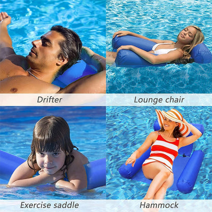 Inflatable Pool Float Chair with Backrest – Comfortable and Portable Water Lounge 7
