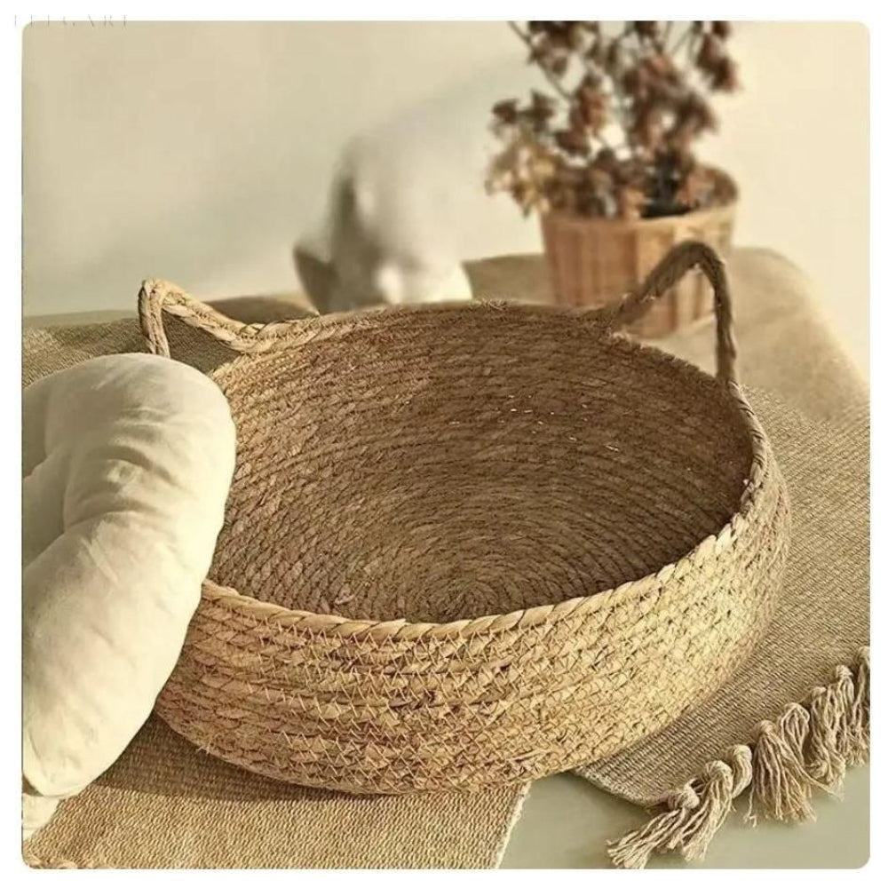 Ultra-Soft Cat Bed with Raised Edges for Cozy Comfort – Machine Washable Plush Donut Bed 10