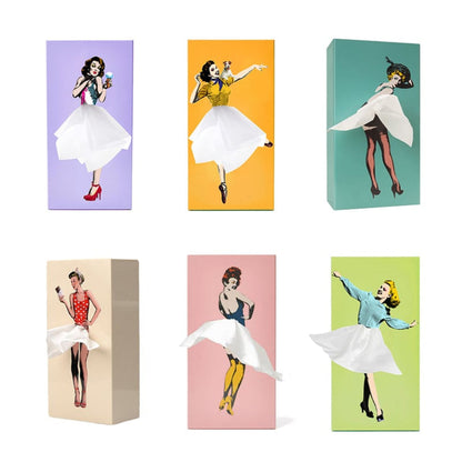 Flying Skirt Tissue Box – Unique and Playful Design for Home and Office 8