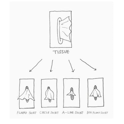 Flying Skirt Tissue Box – Unique and Playful Design for Home and Office 9