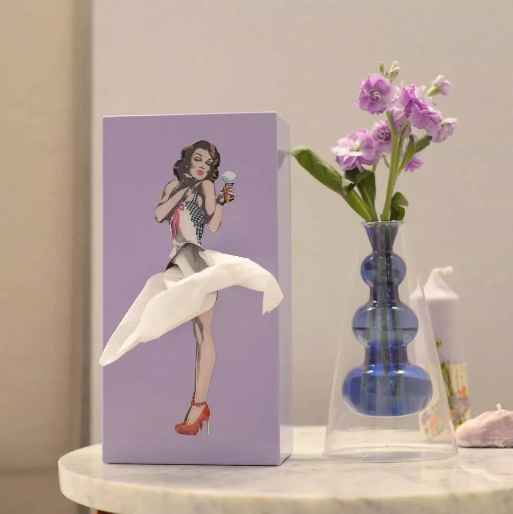Flying Skirt Tissue Box – Unique and Playful Design for Home and Office 3
