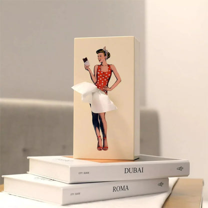 Flying Skirt Tissue Box – Unique and Playful Design for Home and Office 6