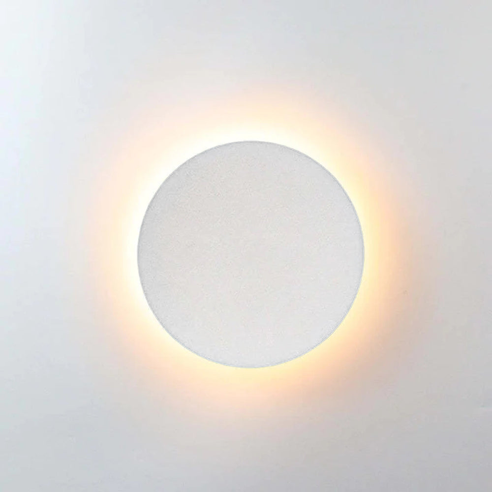 Modern LED Wall Light - Slim Aluminum Fixture in Round or Square Design for Ambient Lighting 5