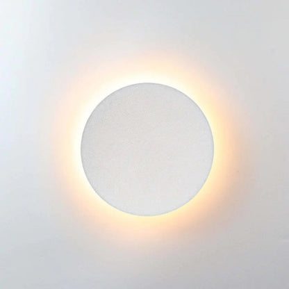 Modern LED Wall Light - Slim Aluminum Fixture in Round or Square Design for Ambient Lighting 5