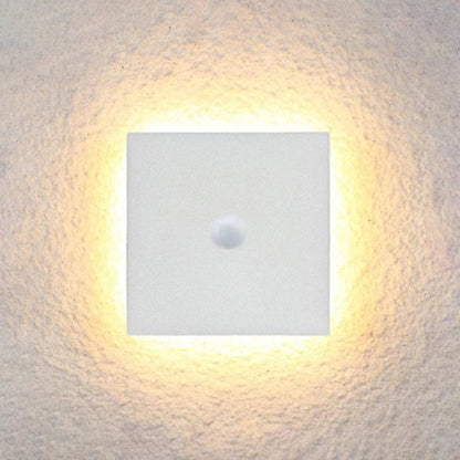 Modern LED Wall Light - Slim Aluminum Fixture in Round or Square Design for Ambient Lighting 7