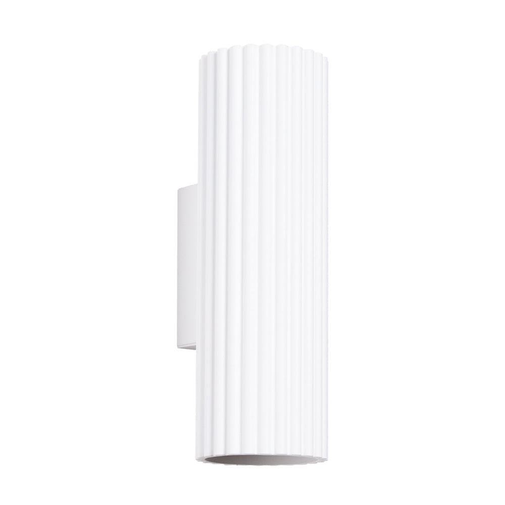 Modern White Wall Light Sconce with Adjustable GU10 Fixtures – Minimalist Design for Any Room, Ideal for Living Room and Hallway 2