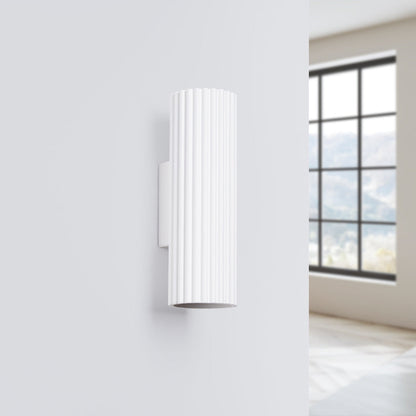 Modern White Wall Light Sconce with Adjustable GU10 Fixtures – Minimalist Design for Any Room, Ideal for Living Room and Hallway 3