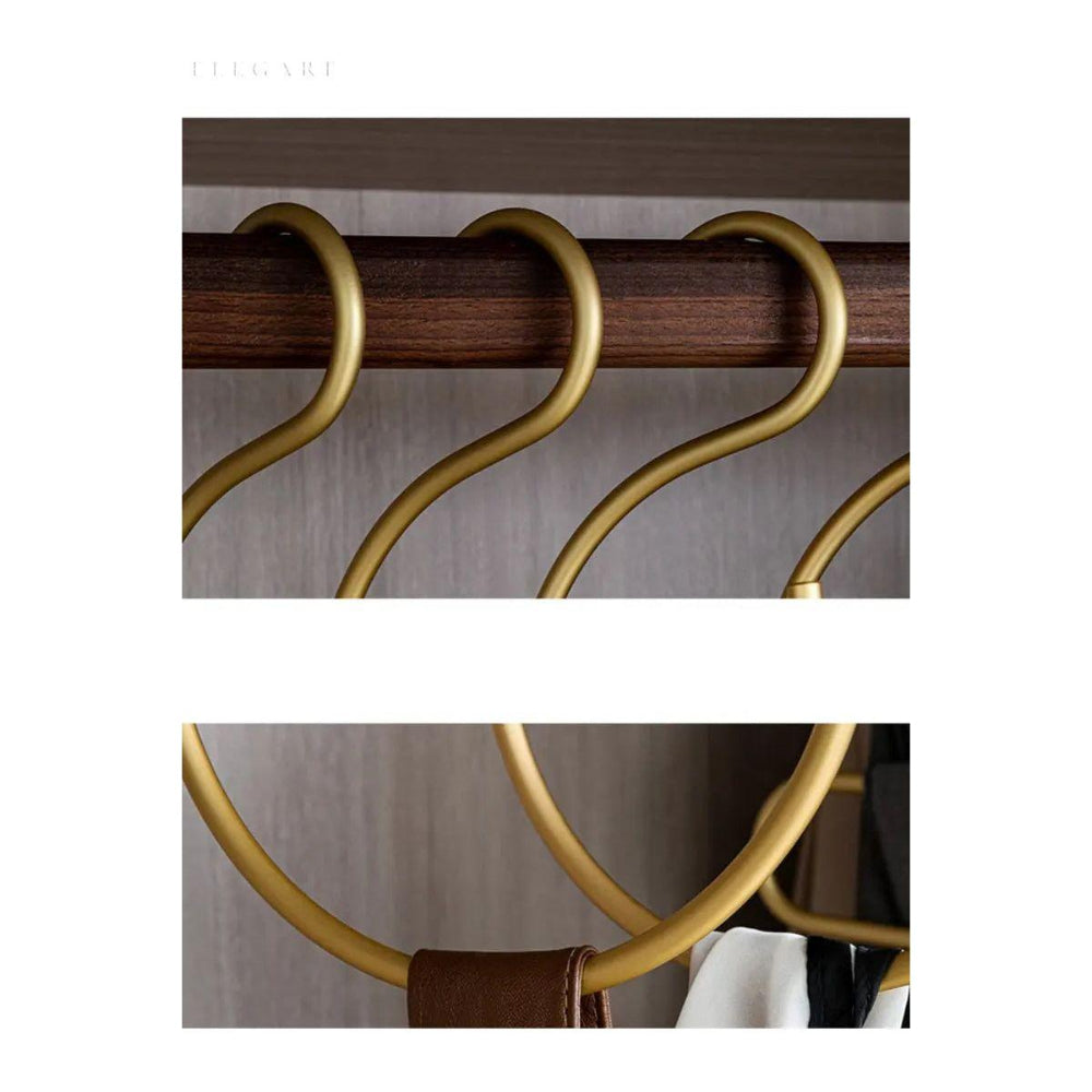 Space-Saving S-Shaped Hangers Set - Durable Metal Clothes Organizers for Pants, Scarves, and Towels 8