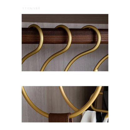 Space-Saving S-Shaped Hangers Set - Durable Metal Clothes Organizers for Pants, Scarves, and Towels 8