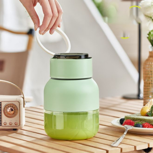 Portable Wireless Juicer and Smoothie Maker – Compact USB Rechargeable Blender for On-the-Go Refreshments 1