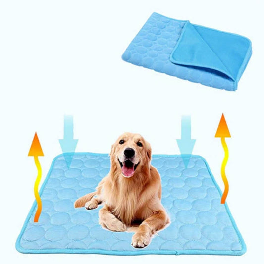 Pressure-Activated Dog Cooling Mat – Portable and Easy to Clean for Indoor and Outdoor Use 1