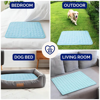 Pressure-Activated Dog Cooling Mat – Portable and Easy to Clean for Indoor and Outdoor Use 4