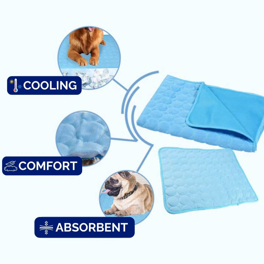 Pressure-Activated Dog Cooling Mat – Portable and Easy to Clean for Indoor and Outdoor Use 5