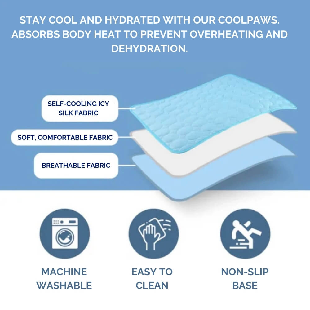 Pressure-Activated Dog Cooling Mat – Portable and Easy to Clean for Indoor and Outdoor Use 6