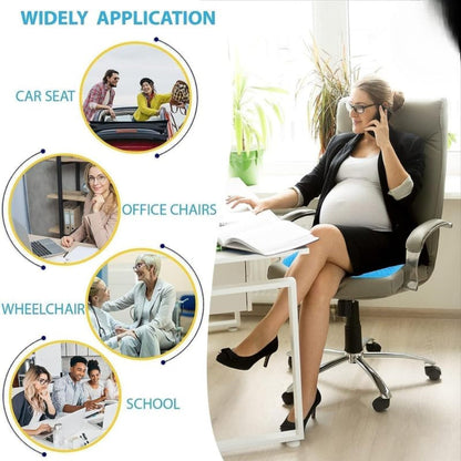 Ergonomic Gel Cushion for Pressure Relief – Portable Seat Pad for Office, Home, and Travel 2