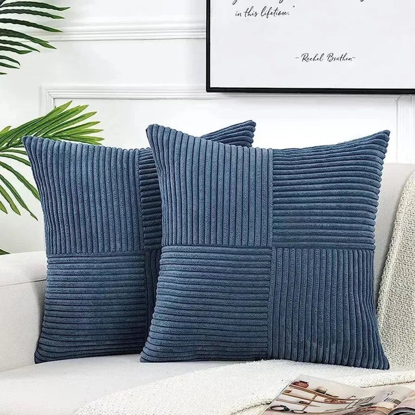 Luxurious Velvet Pillow Covers – Soft and Elegant for Sofa and Bed, 45cm x 45cm 7
