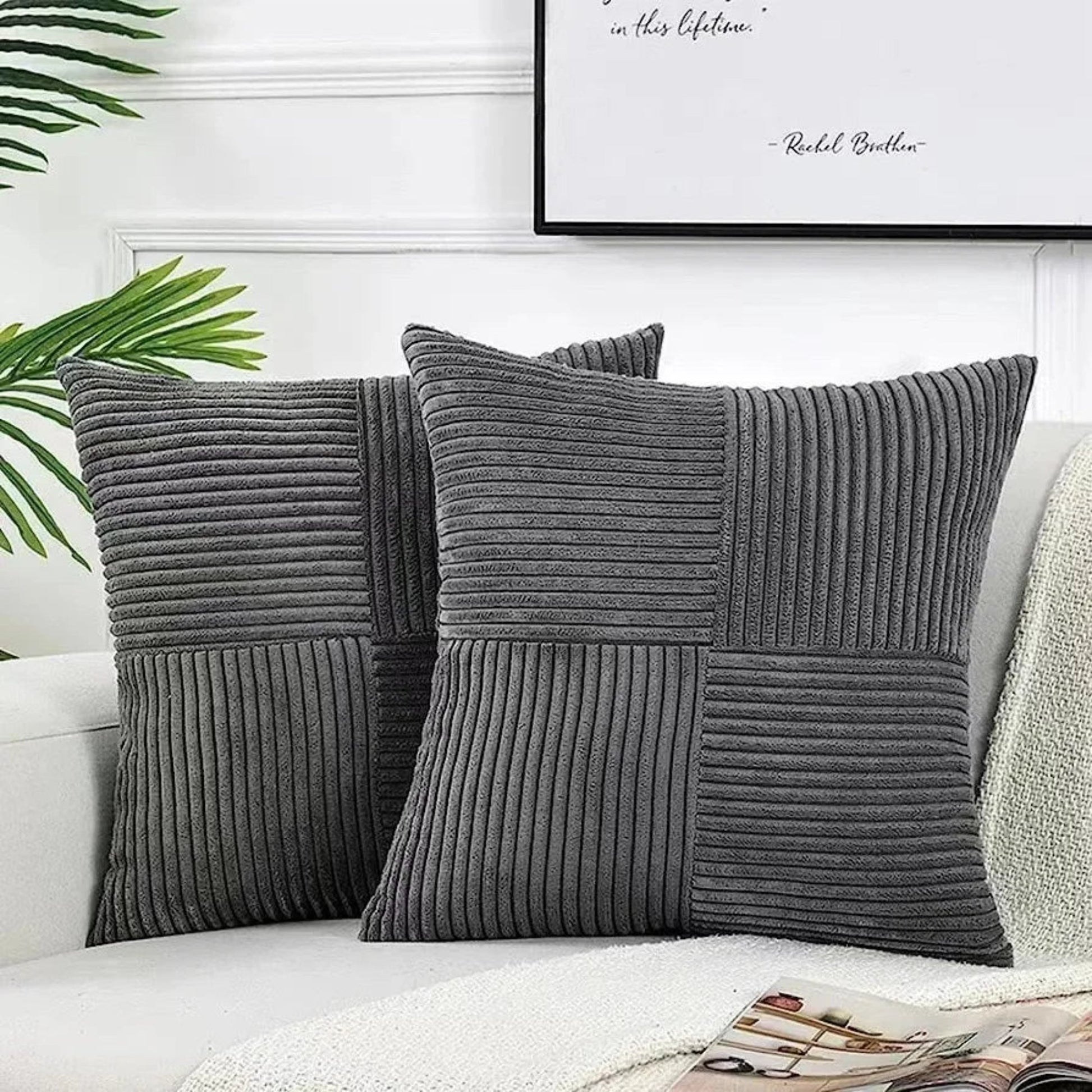 Luxurious Velvet Pillow Covers – Soft and Elegant for Sofa and Bed, 45cm x 45cm 11