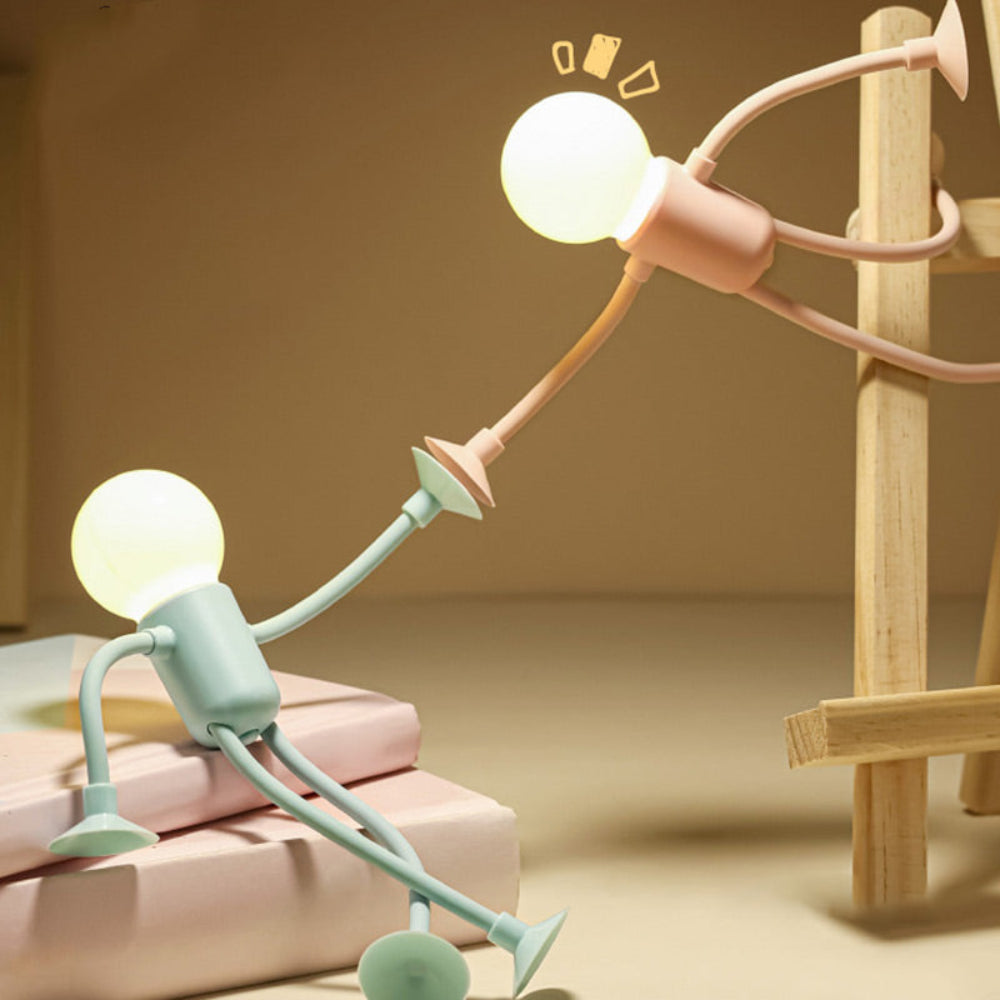 Flexible LED Light with Suction Cup Mount – Customizable Shape for Creative Lighting 3
