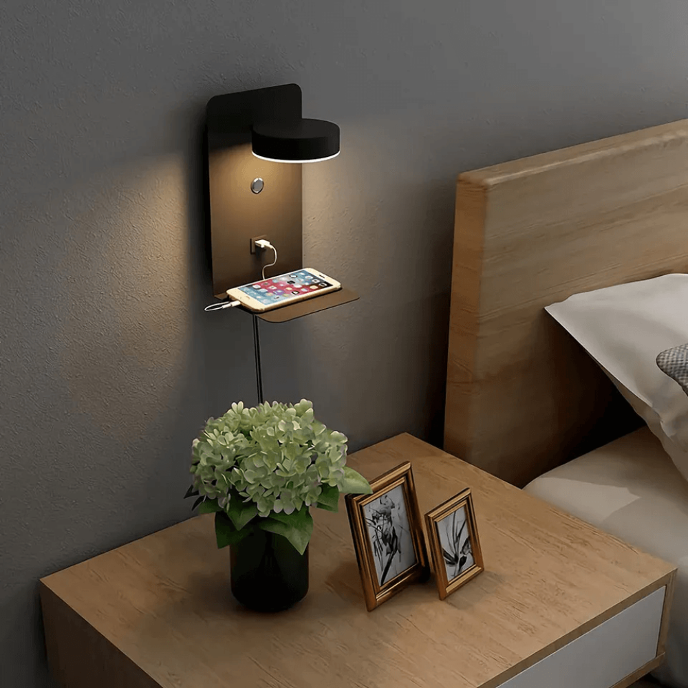 330° Rotatable Desk Lamp with Wireless Charging Station – Adjustable Color Temperatures and Modern Design 3