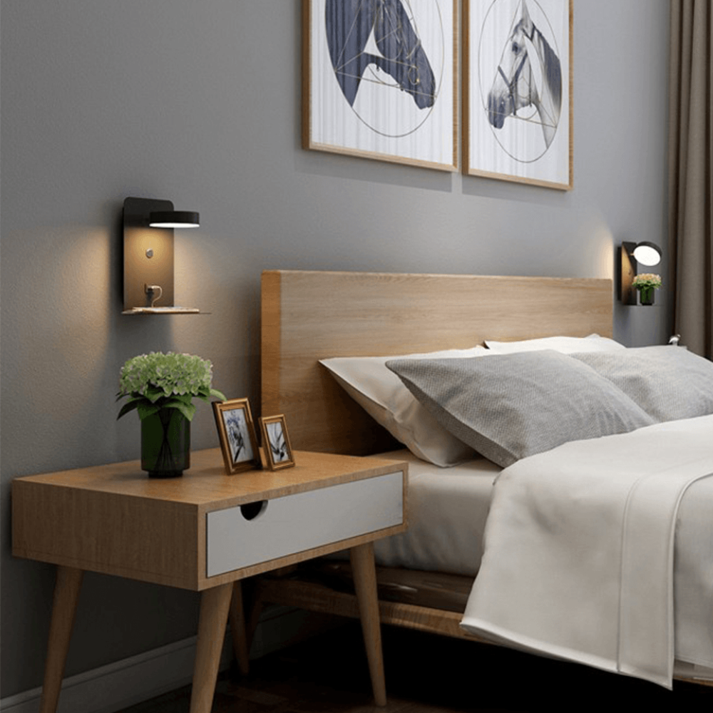 330° Rotatable Desk Lamp with Wireless Charging Station – Adjustable Color Temperatures and Modern Design 5